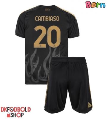 Juventus Andrea Cambiaso #20 Tredje trøje Børn 2026-27 Kort ærmer (+ korte bukser)